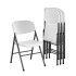 Conference White Folding Chair Set 9401719000